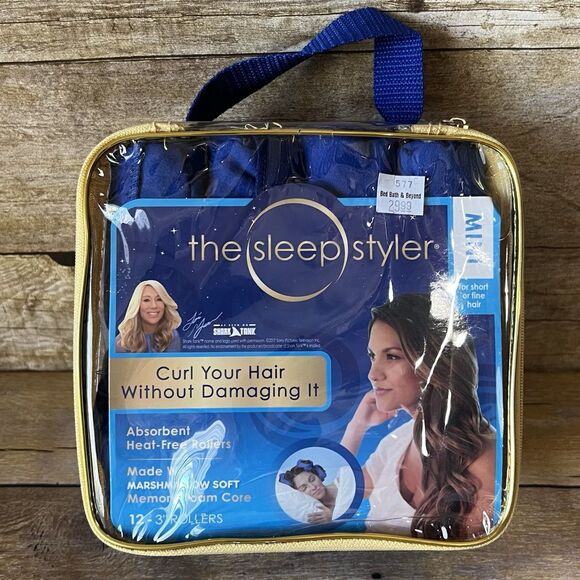 The Sleep Styler Mini a set of heat-free hair rollers Gently Used - Picture 1 of 9